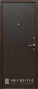 Входная металлическая дверь ламинат №37 внутренняя - фото